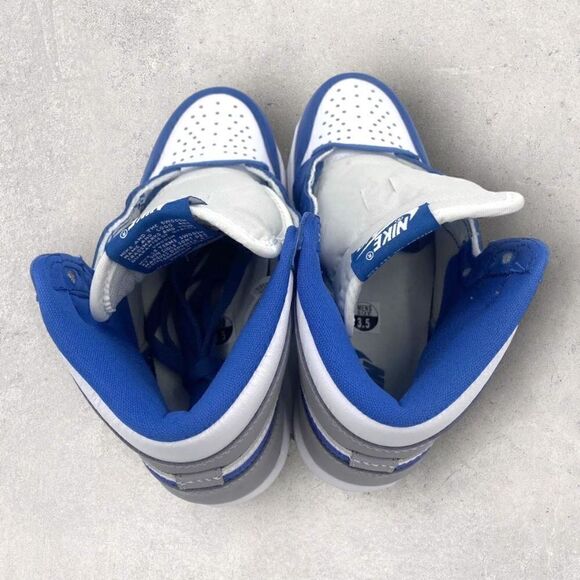 Nike Air Jordan 1 Retro High OG 'True Blue' DZ5485-410 size 4 Mens/ 5.5 Womens - Picture 5 of 12